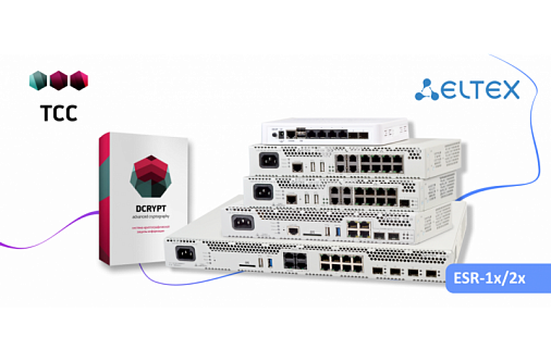Подготовка к выпуску криптомаршрутизаторов ELTEX на базе совместных разработок с компанией TCC
