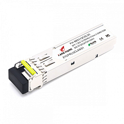 SFP модуль, 1,25 GE, 20 КМ, SM, 1 волокно, комплект TX/RX 1310/1550 LC, DDM  от компании Opticom